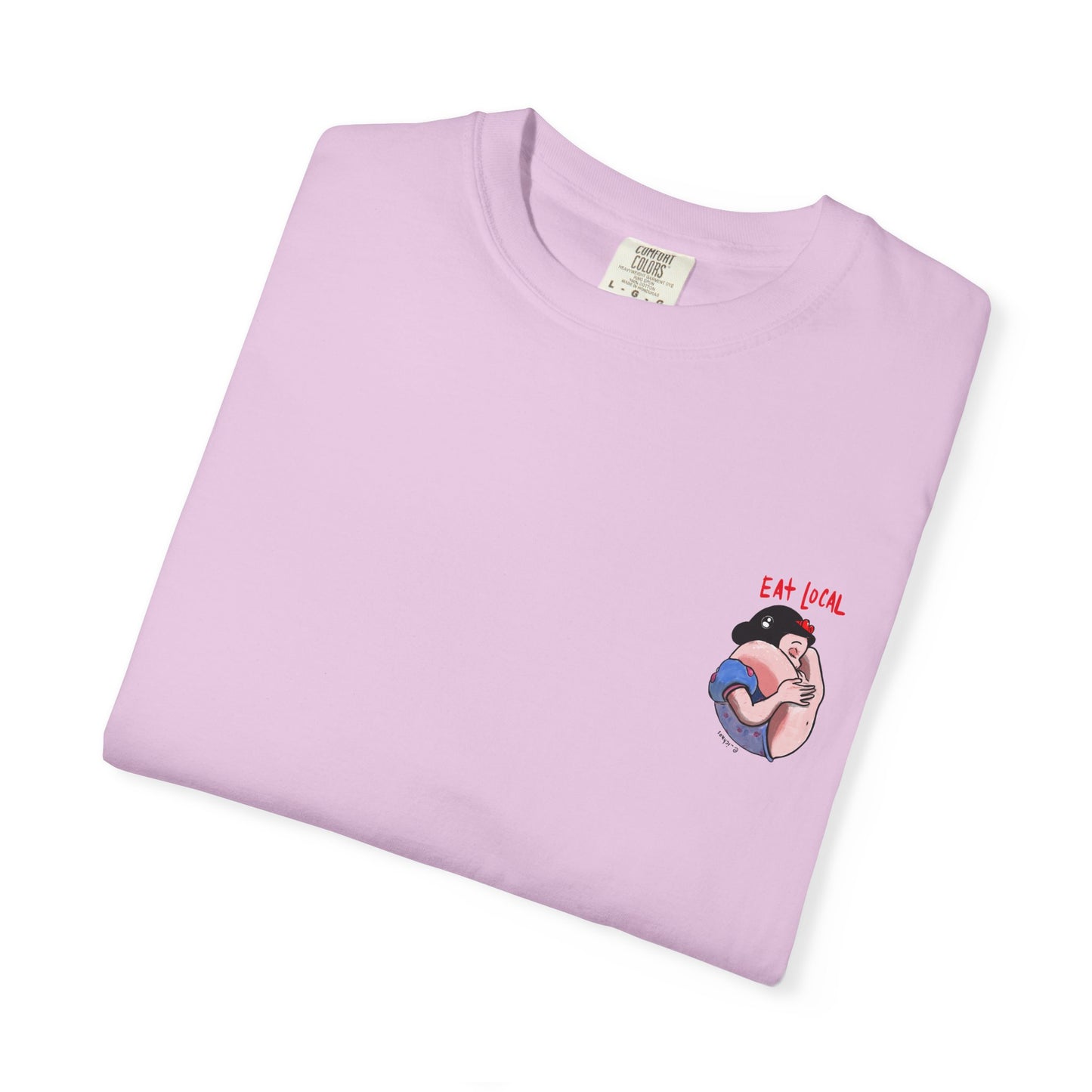 EAT LOCAL - T-shirt 100% cotton