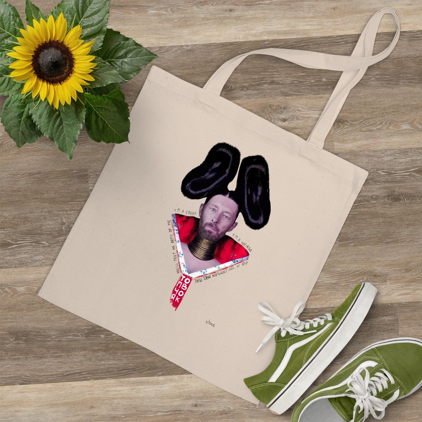 TOM BYORK — 100% Cotton Shopper